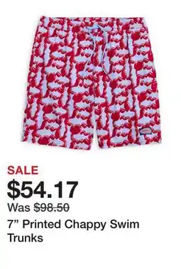 Belk 7 Printed Chappy Swim Trunks offer