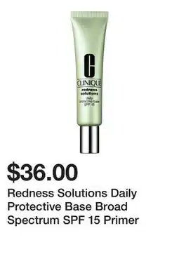 Belk Redness Solutions Daily Protective Base Broad Spectrum SPF 15 Primer offer