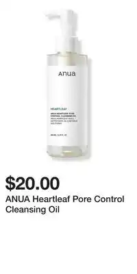 Ulta Beauty ANUA Heartleaf Pore Control Cleansing Oil offer
