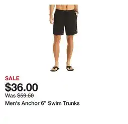 Belk Men's Anchor 6 Swim Trunks offer