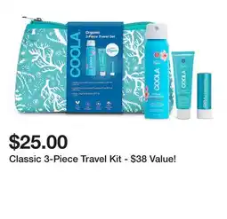 Belk Classic 3-Piece Travel Kit - $38 Value! offer