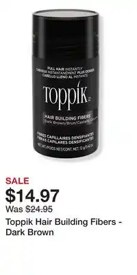 Ulta Beauty Toppik Hair Building Fibers - Dark Brown offer