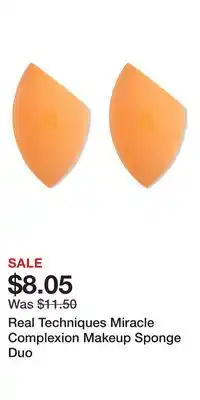 Ulta Beauty Real Techniques Miracle Complexion Makeup Sponge Duo offer