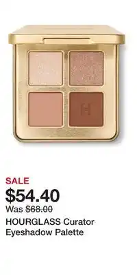 Ulta Beauty HOURGLASS Curator Eyeshadow Palette offer