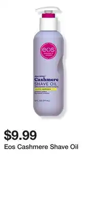 Ulta Beauty Eos Cashmere Shave Oil offer