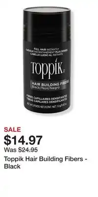 Ulta Beauty Toppik Hair Building Fibers - Black offer