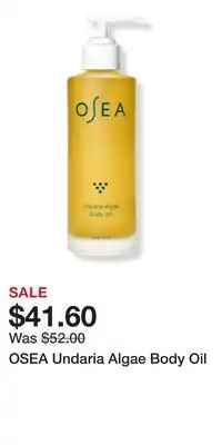 Ulta Beauty OSEA Undaria Algae Body Oil offer