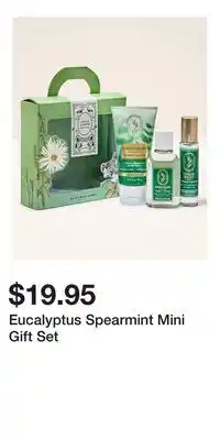 Bath & Body Works Eucalyptus Spearmint Mini Gift Set offer