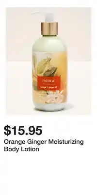 Bath & Body Works Orange Ginger Moisturizing Body Lotion offer