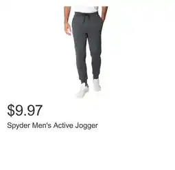Costco Spyder Men's Active Jogger offer