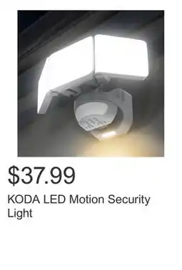Costco KODA LED Motion Security Light offer