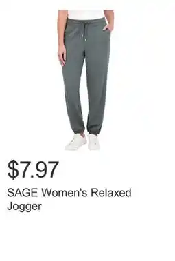 Costco SAGE Women's Relaxed Jogger offer
