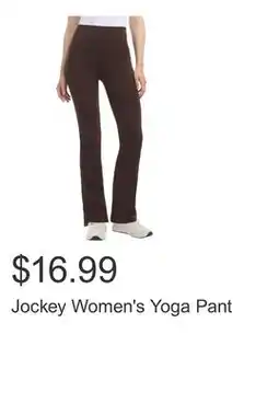 Costco Jockey Women's Yoga Pant offer