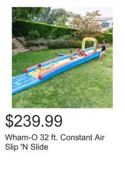 Costco Wham-O 32 ft. Constant Air Slip 'N Slide offer