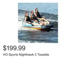 Costco HO Sports Nighthawk 3 Towable offer