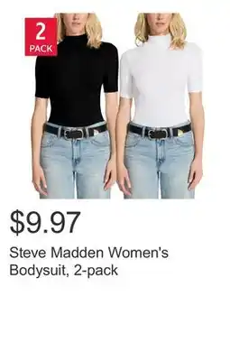 Costco Steve Madden Women's Bodysuit, 2-pack offer