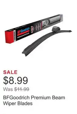 Costco BFGoodrich Premium Beam Wiper Blades offer