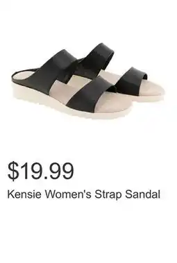 Costco Kensie Women's Strap Sandal offer