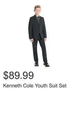 Costco Kenneth Cole Youth Suit Set offer