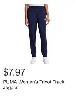 Costco PUMA Women's Tricot Track Jogger offer
