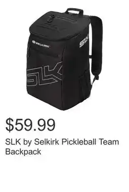 Costco SLK by Selkirk Pickleball Team Backpack offer