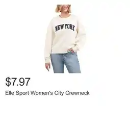 Costco Elle Sport Women's City Crewneck offer
