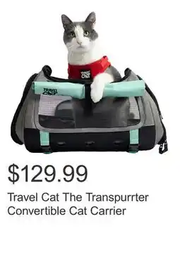 Costco Travel Cat The Transpurrter Convertible Cat Carrier offer