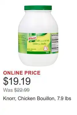 Costco Knorr, Chicken Bouillon, 7.9 lbs offer