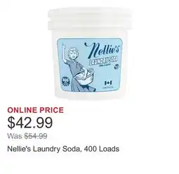 Costco Nellie's Laundry Soda, 400 Loads offer