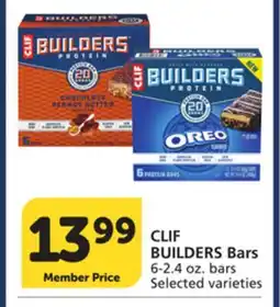 Albertsons CLIF BUILDERS Bars offer