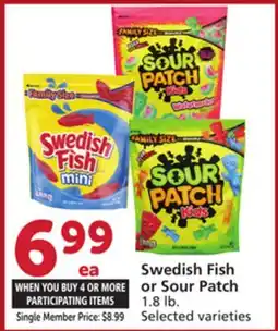 Albertsons Swedish Fish or Sour Patch offer