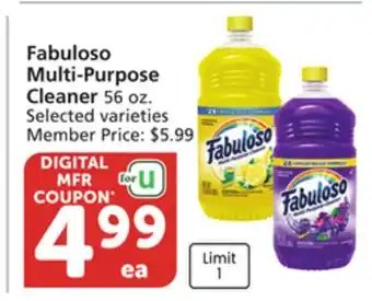Albertsons Fabuloso Multi-Purpose Cleaner offer