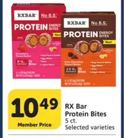 Albertsons RX Bar Protein Bites offer