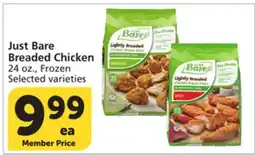 Albertsons Just Bare Breaded Chicken offer