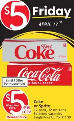 Albertsons Coke or Sprite offer