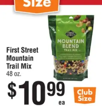 Smart & Final First Street Mountain Trail Mix offer