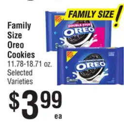 Smart & Final Family Size Oreo Cookies offer
