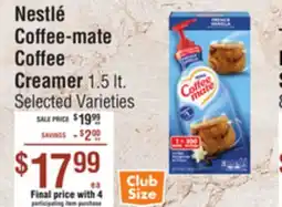 Smart & Final Nestlé Coffee-mate Coffee Creamer offer