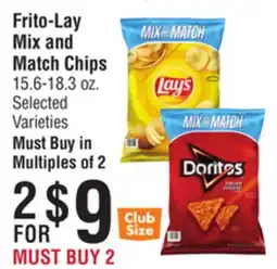 Smart & Final Frito-Lay Mix and Match Chips offer