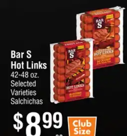 Smart & Final Bar S Hot Links offer