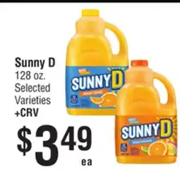 Smart & Final Sunny D offer