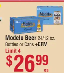 Smart & Final Modelo Beer offer