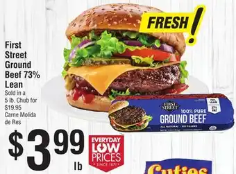 Smart & Final First Street Ground Beef offer