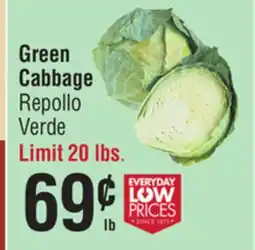 Smart & Final Green Cabbage offer