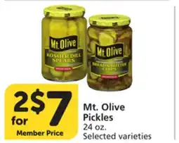Vons Mt. Olive Pickles offer