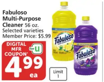 Vons Fabuloso Multi-Purpose Cleaner offer