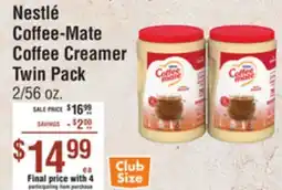 Smart & Final Nestlé Coffee-Mate Coffee Creamer Twin Pack offer