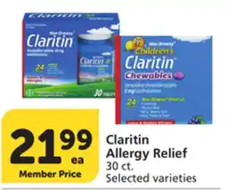 Vons Claritin Allergy Relief offer