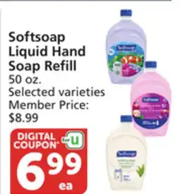 Vons Softsoap Liquid Hand Soap Refill offer
