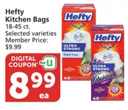 Vons Hefty Kitchen Bags offer